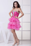 Fuchsia Strapless Princess Fit And Flare Prom Bridesmaid Dress Dresses